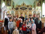 В храме Всех сибирских святых